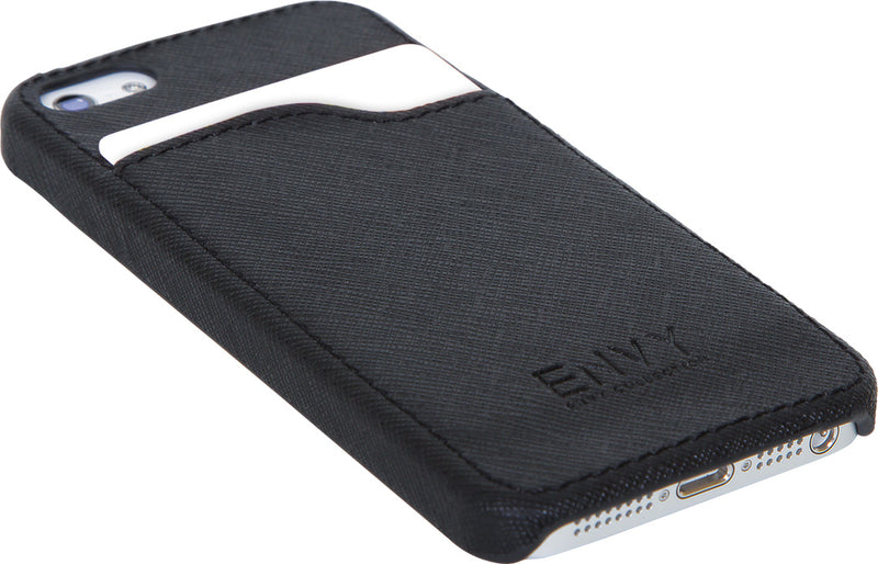 iPhone 5 Hoesje, kunstleer, zwart