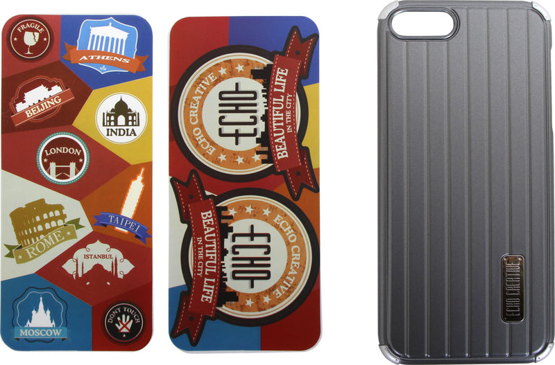 LuggageX beschermhoes voor iPhone 5, zwart