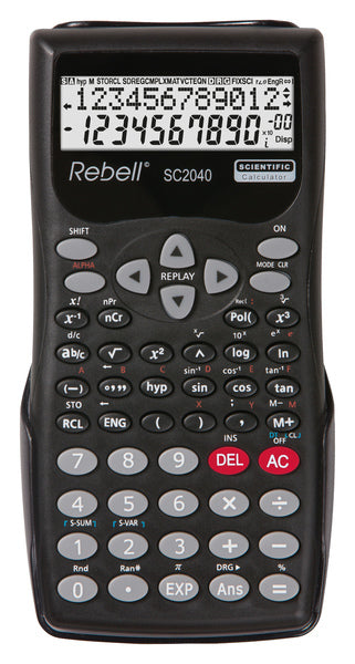 Citizen RE-SC2040 Calculator Rebell SC2040 Zwart Wetenschappelijk