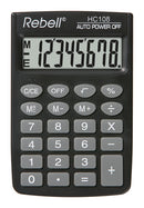 Rebell RE-HC108-BX Calculator HC108 Zwart