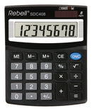 Rebell RE-SDC408-BX Calculator SDC408 Zwart