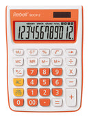 Rebell RE-SDC912OR-BX Calculator SDC912 Wit/Oranje