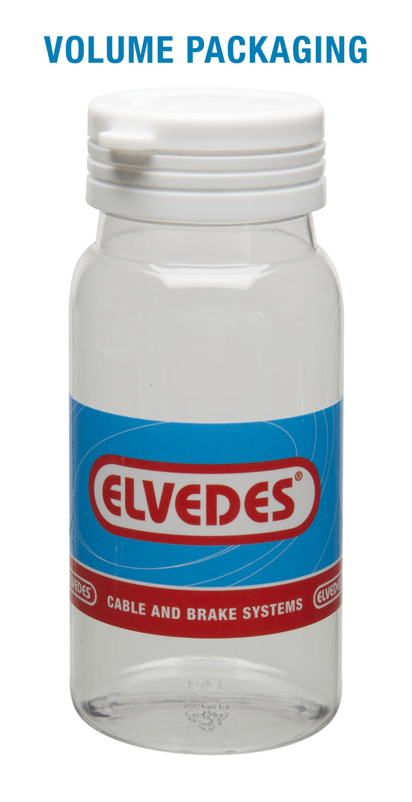 Kabelhoedje Elvedes ø5,0mm messing - zilver (200 stuks)
