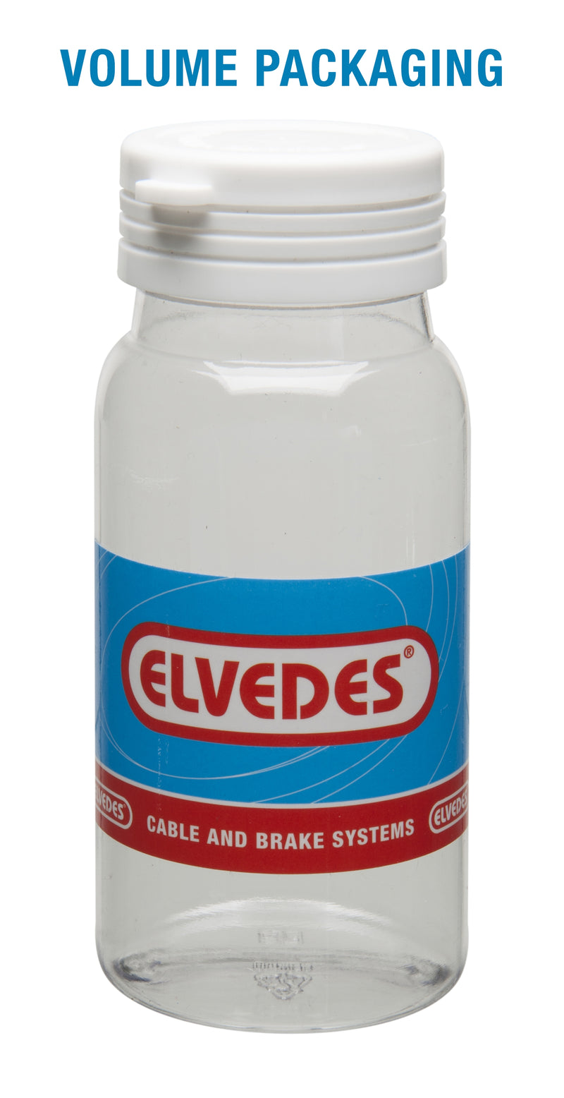 Kabelhoedje Elvedes ø5,0mm messing - zilver (200 stuks)