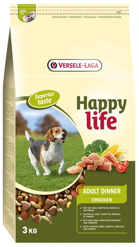 Happy Life Adult Chicken Diner 3 KG