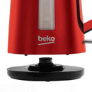 Beko WKM4226R Waterkoker 1.7L 2200W Rood/Zwart