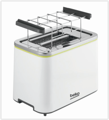 Beko TAM4321W Broodrooster Wit