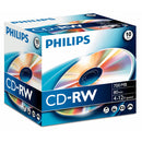 Philips CW7D2NJ10  CDRW 80 DAT 10P