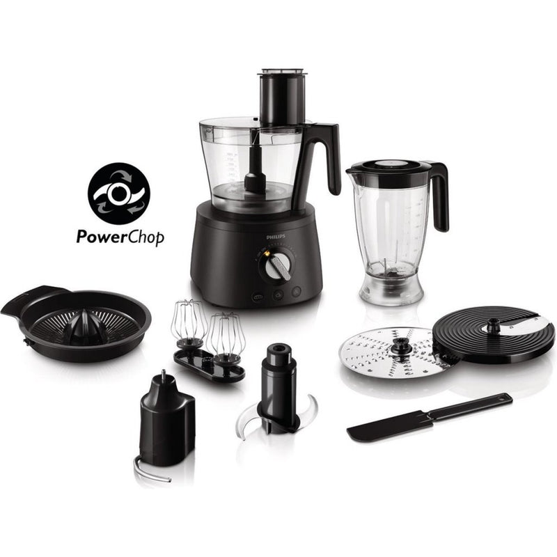 Philips HR7776/90 Avance Foodprocessor Zwart