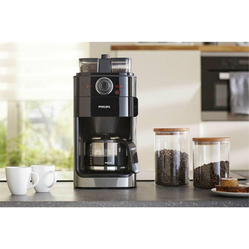 Philips HD7769/00 Grind and Brew Koffiezetapparaat Zwart/RVS