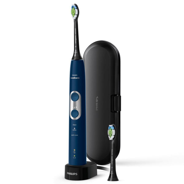 Philips HX6871/47 Sonicare ProtectiveClean 6100 Sonische Elektrische Tandenborstel Donkerblauw/Zwar