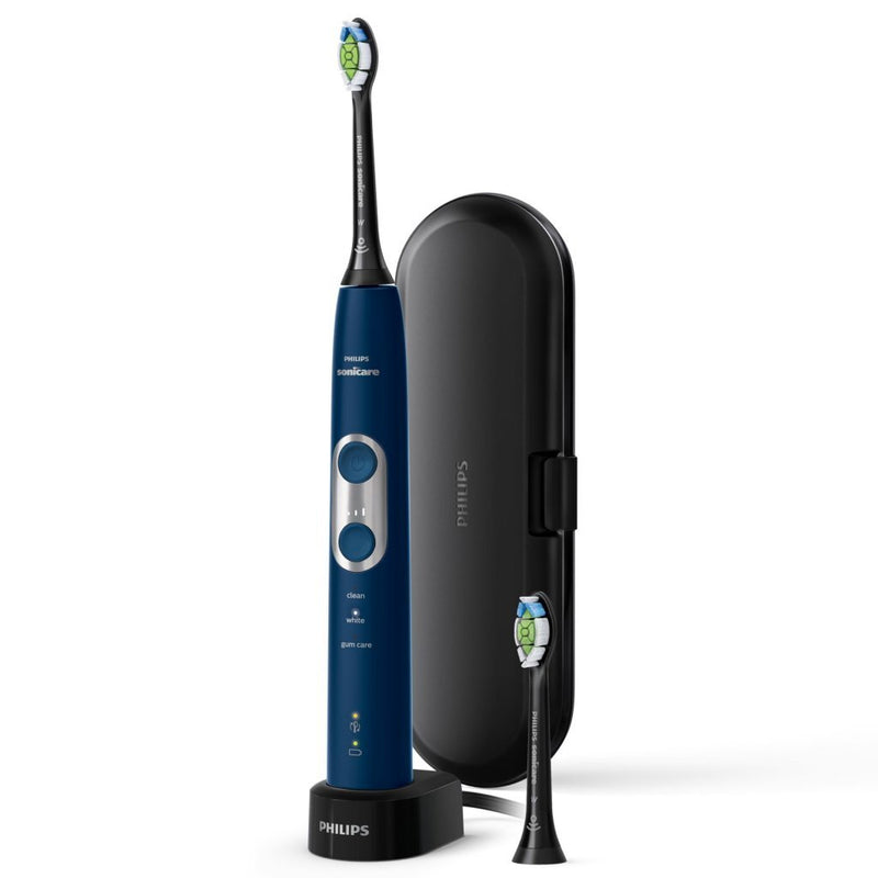 Philips HX6871/47 Sonicare ProtectiveClean 6100 Sonische Elektrische Tandenborstel Donkerblauw/Zwar