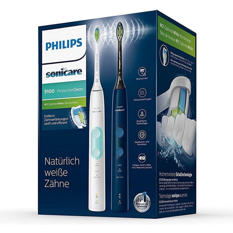 Philips HX6851/34 Sonische Tandenborstels Wit/Blauw