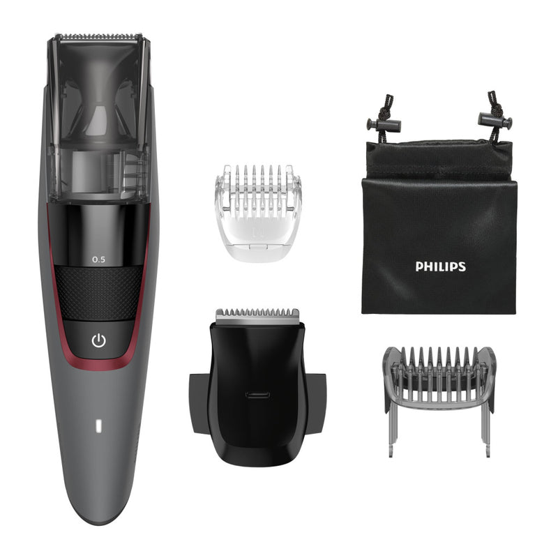 Philips BT7510/15 Baardtrimmer met Accessoires Zwart/Grijs