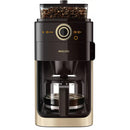 Philips HD7768/90 Grind and Brew Koffiezetapparaat Champagne/Zwart