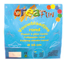 Creafun Vouwblaadjes Rond 16 cm 100 Stuks