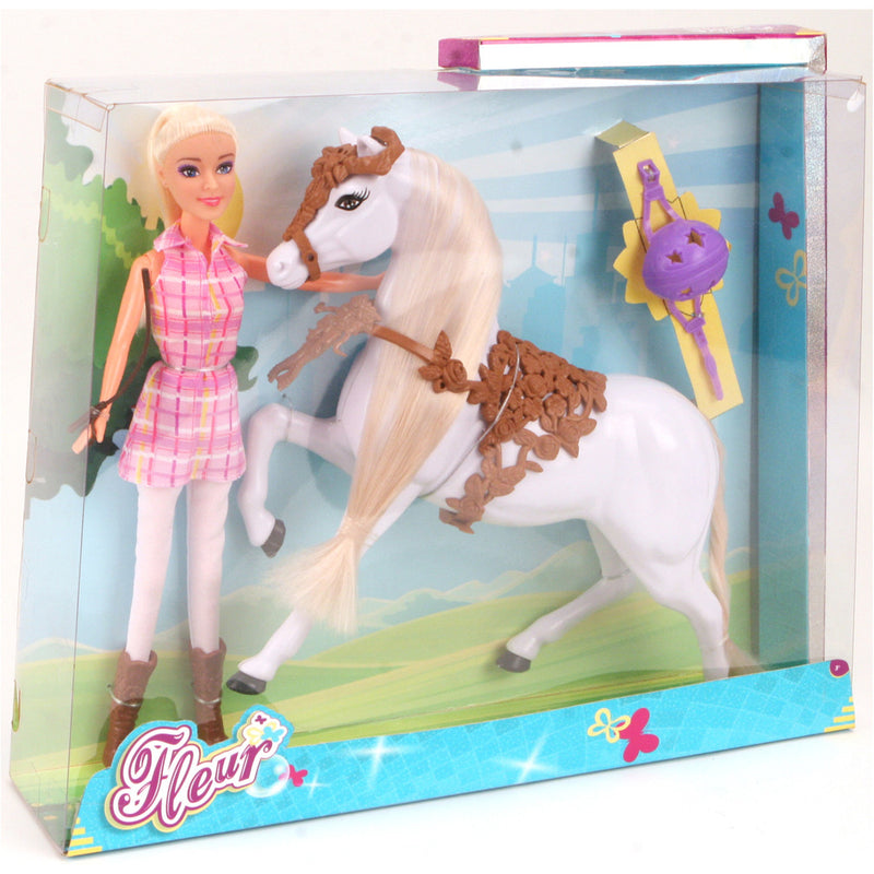 Fleur Pop en Paard