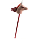 Stokpaardje Eenhoorn 80 cm Assorti