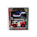 Reddingsvoertuigen met Licht en Geluid 2 Stuks