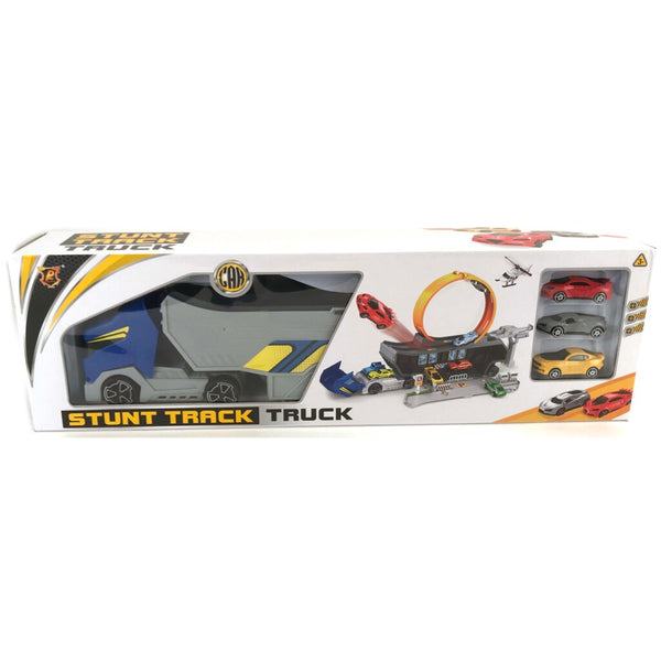 Stunt Track Truck met 3 Auto&#039;s