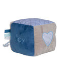 Jipy Knuffel Rammel-Kubus Blauw