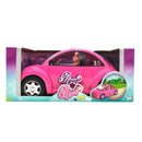 Fleur Auto met Pop Roze