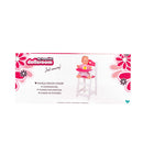 My Beautiful Dollsroom Houten Poppenstoel Roze/Wit