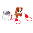 Loop en Blaf Pluche Hondje Assorti