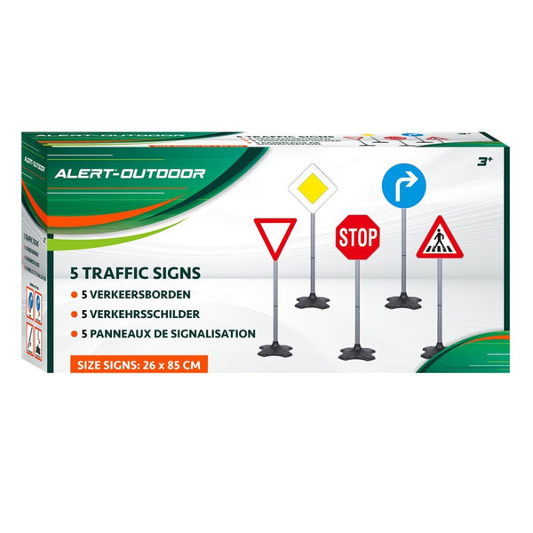 Alert-Outdoor Verkeersbordenset 5-delig