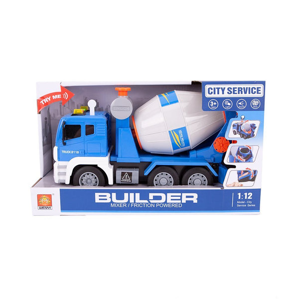 Cementtruck met Licht en Geluid