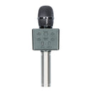 Karaoke Microfoon + Bluetooth Zwart/Zilver
