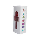 Karaoke Microfoon + Bluetooth Roze