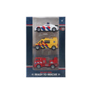 Rapid Whee Die-Cast Hulpdienstvoertuigen 3-delig