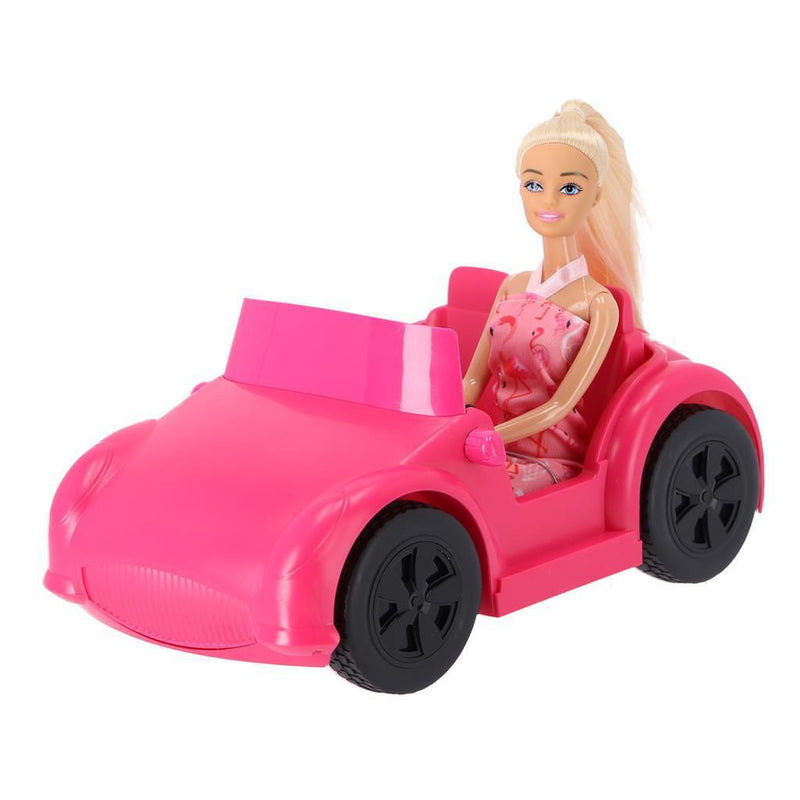 Fleur Pop met Auto Roze