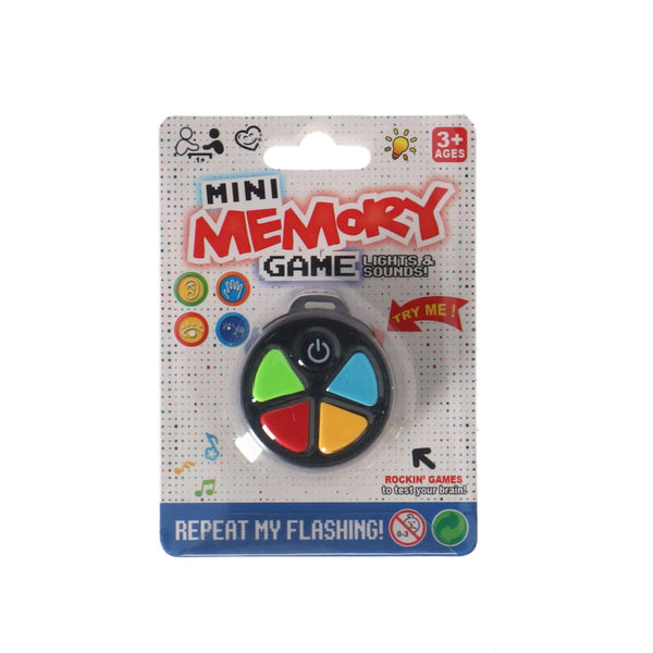 Memory Volgspel Sleutelhanger met Licht en Geluid