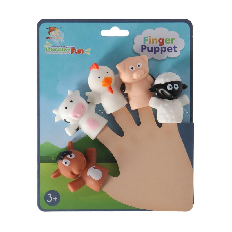 Vingerpopen Dieren Assorti