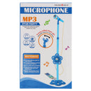 Karaoke Microfoon + Licht en Geluid Blauw