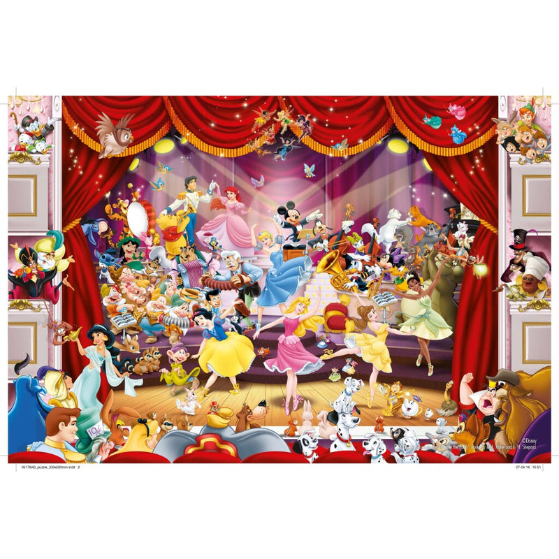 King Puzzel Disney Tearoom and Theater 99 Stukjes Assorti