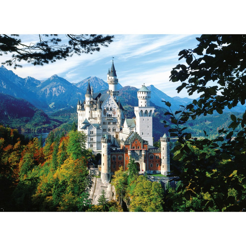 King Puzzel Roll and Go Neuschwanstein Summer 1000 Stukjes