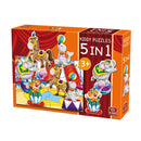 King 5in1 Kiddy Puzzel Circus 30 Stukjes