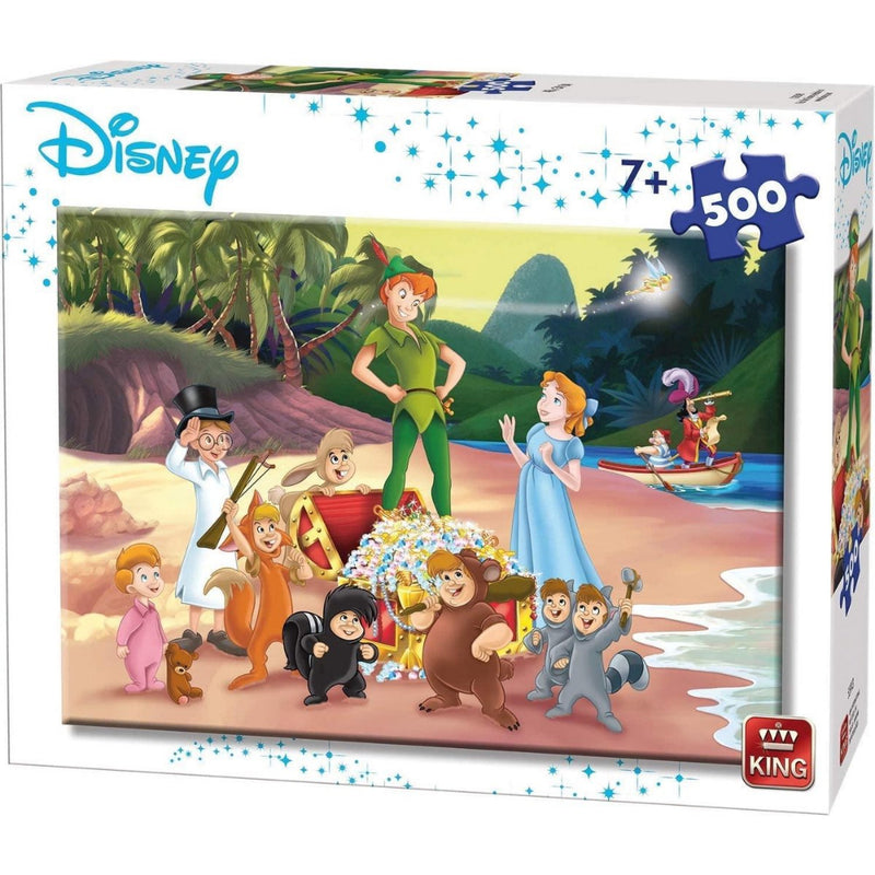 King Puzzel Disney Peter Pan 500 Stukjes