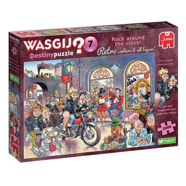 Wasgij Retro Destiny 7 - Rock around the clock!, 1000st.