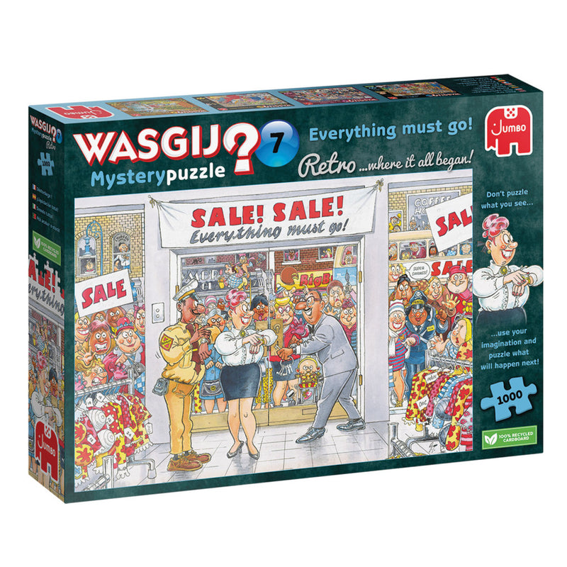 Wasgij Retro Mystery 7 - Uitverkoop!, 1000st.