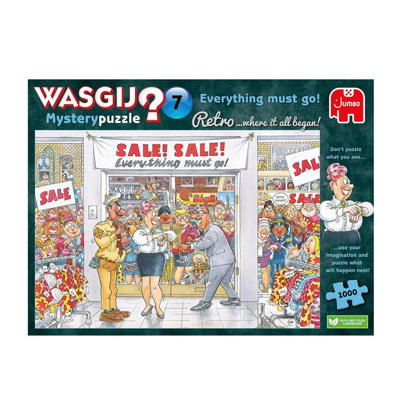 Wasgij Retro Mystery 7 - Uitverkoop!, 1000st.