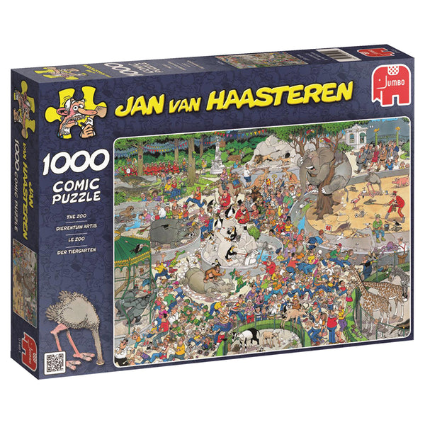Jumbo Puzzel Jan Van Haasteren Dierentuin Artis 1000 Stukjes