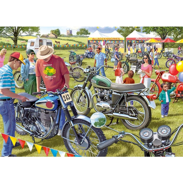 Falcon de Luxe The Motorcycle Show Puzzels 2x500 Stukjes