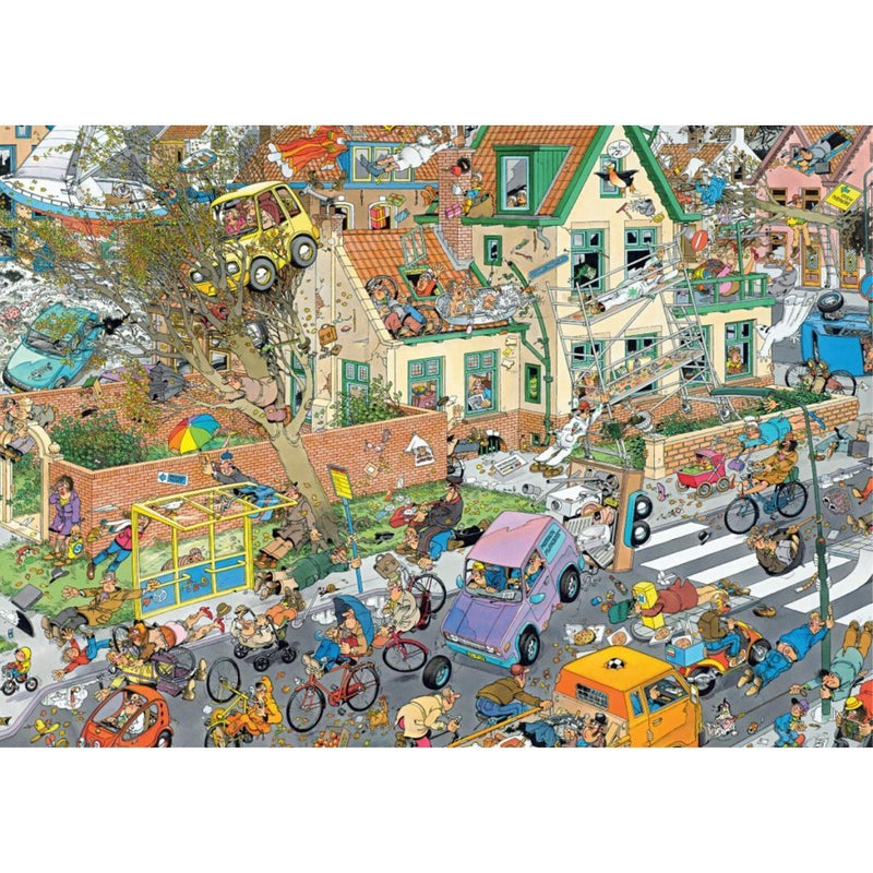 Jan van Haasteren Legpuzzel - 2in1 Safari & Storm, 1000st.