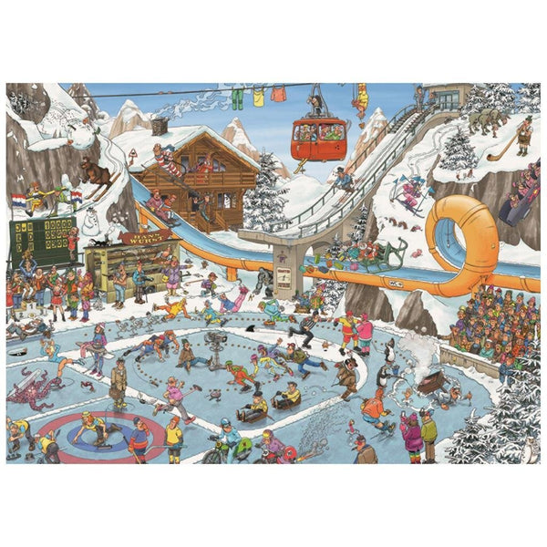 Puzzel 1000 st. JvH De winterspelen