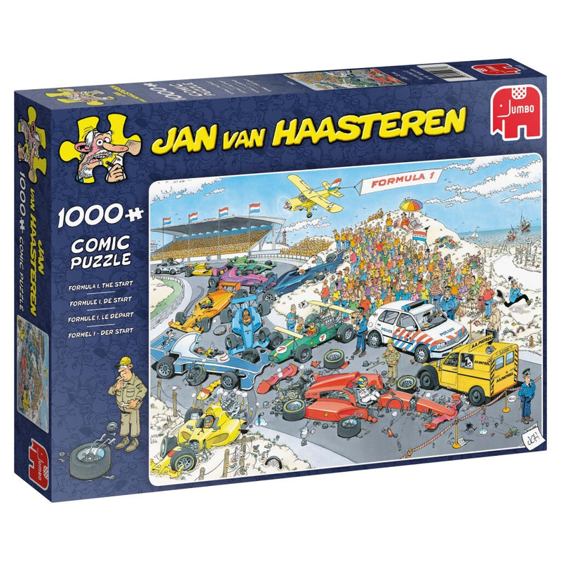 Jan van Haasteren Legpuzzel - Formule 1 De Start, 1000st.