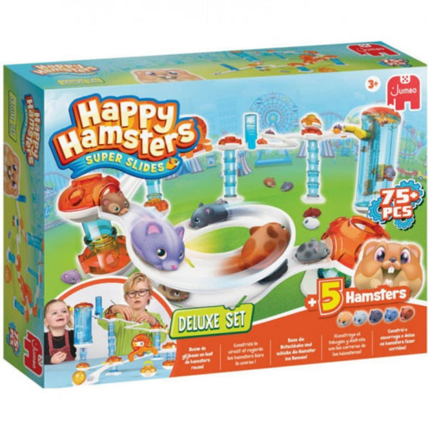 Jumbo Happy Hamsters Knikkerbaan Deluxe Set
